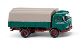 Wiking 043403 - H0 - Mercedes-Benz LP 321 Pritschen-LKW - opalgrün